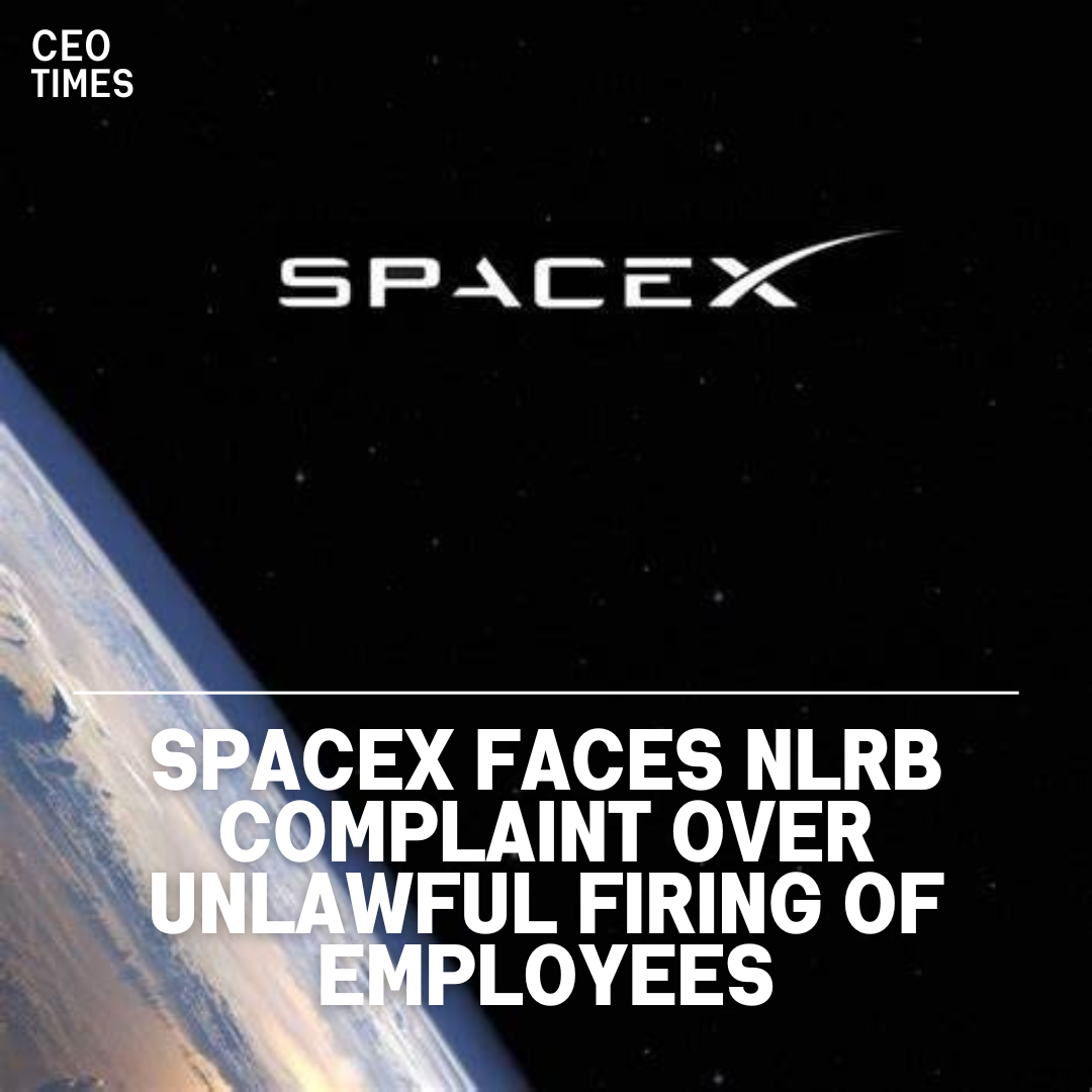 The National Labour Relations Board has charged SpaceX with illegally firing eight employees.