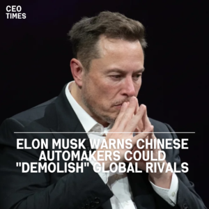 According to Elon Musk, Chinese automakers are ready to "demolish" global rivals if trade obstacles are not built.