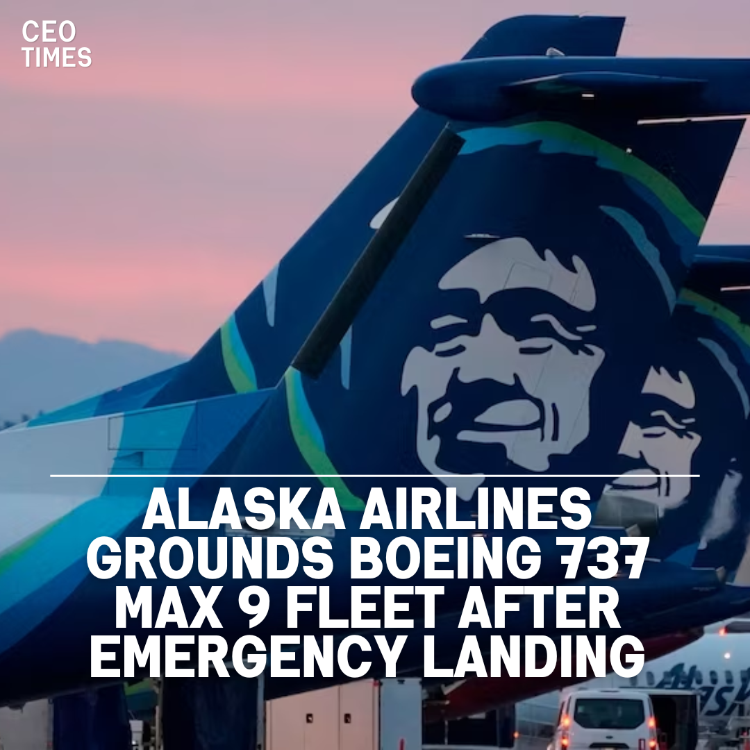 Alaska Airlines CEO Ben Minicucci has ordered the temporary grounding of the airline's 65 Boeing 737 MAX 9 planes.