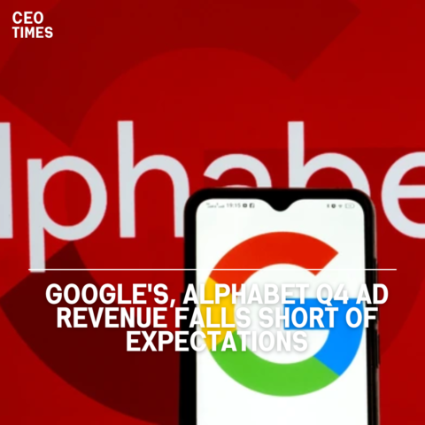 Alphabet experienced disappointment on Wall Street as its fourth-quarter advertising sales fell short.