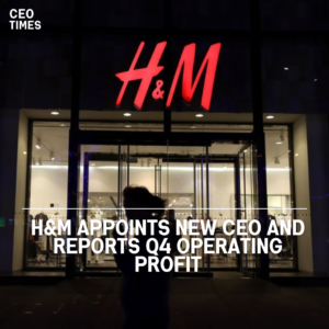 H&M, the world's second-largest apparel retailer, named Daniel Erver as its next CEO.
