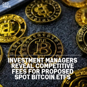 Several notable fund managers have made clear the fees they intend to charge for their proposed spot Bitcoin ETFs.