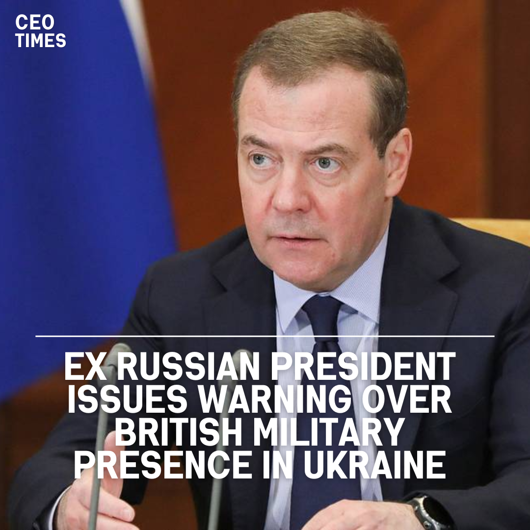Dmitry Medvedev, Russia's Deputy Chairman, delivered a stern warning on Friday.