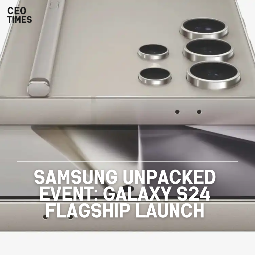 The Galaxy S24, Samsung's latest flagship, will be revealed at the forthcoming Samsung Unpacked event.