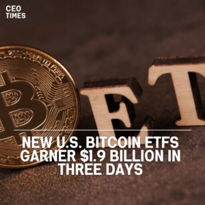 Investors are showing strong interest in nine new bitcoin exchange-traded funds (ETFs) in the US.