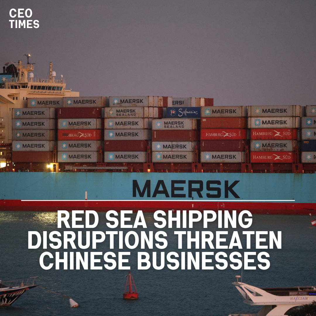Chinese companies, notably those in the eastern province of Fujian, are dealing with disruptions in Red Sea freight.