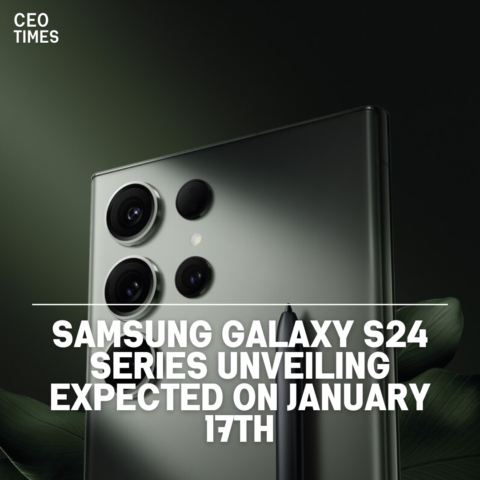 Samsung is set to unveil the highly anticipated Galaxy S24 series on January 17 at the Galaxy Unpacked event.