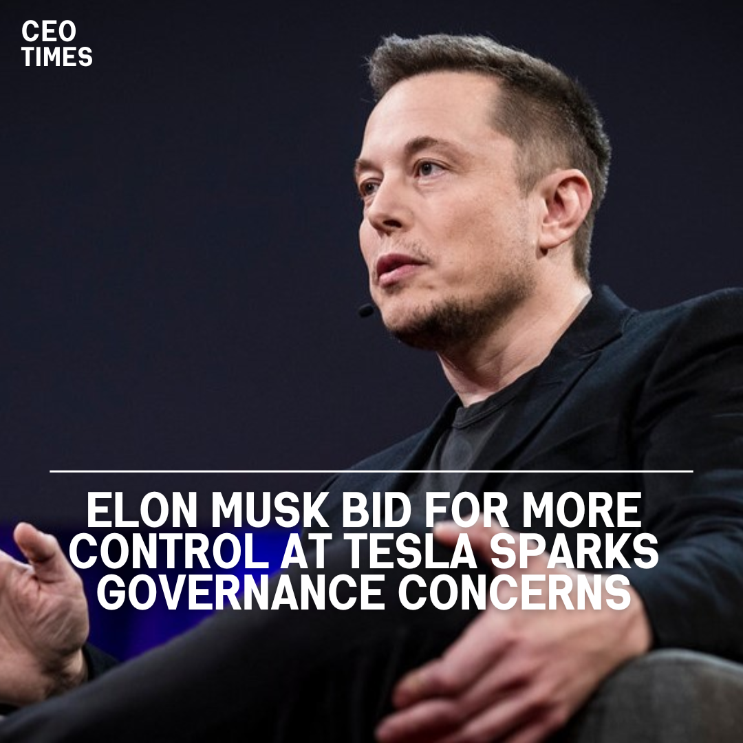 Elon Musk is pushing for 25% voting control in Tesla, following the selling of shares to fund his investment in the social media startup X.