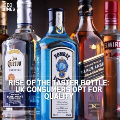 Rising preference is said to be driven by a wish to be healthier and is fuelling the trend for 100ml taster bottles.