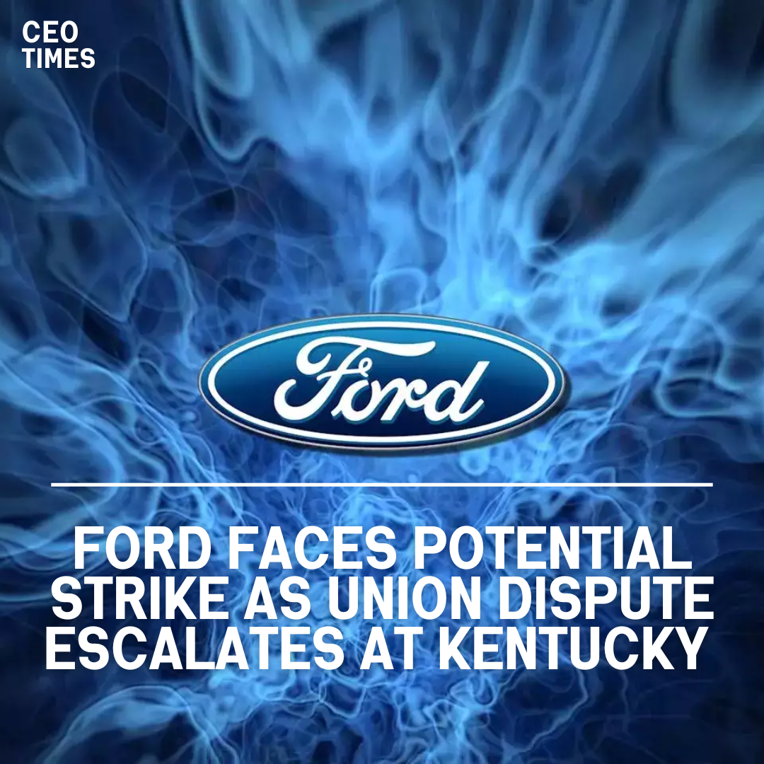 UAW union has threatened to strike, affecting roughly 9,000 employees at Ford's largest truck manufacturing facility