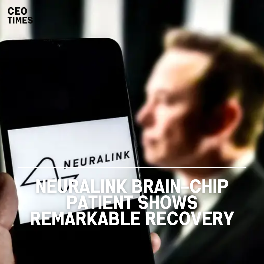 Elon Musk stated that the 1st human patient implanted with the company's brain chip looks to be completely recovered.