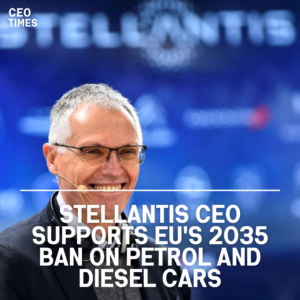 Carlos Tavares underlined the company's commitment to comply with the EU ambitious aim of preventing the sale of new petrol and diesel cars.