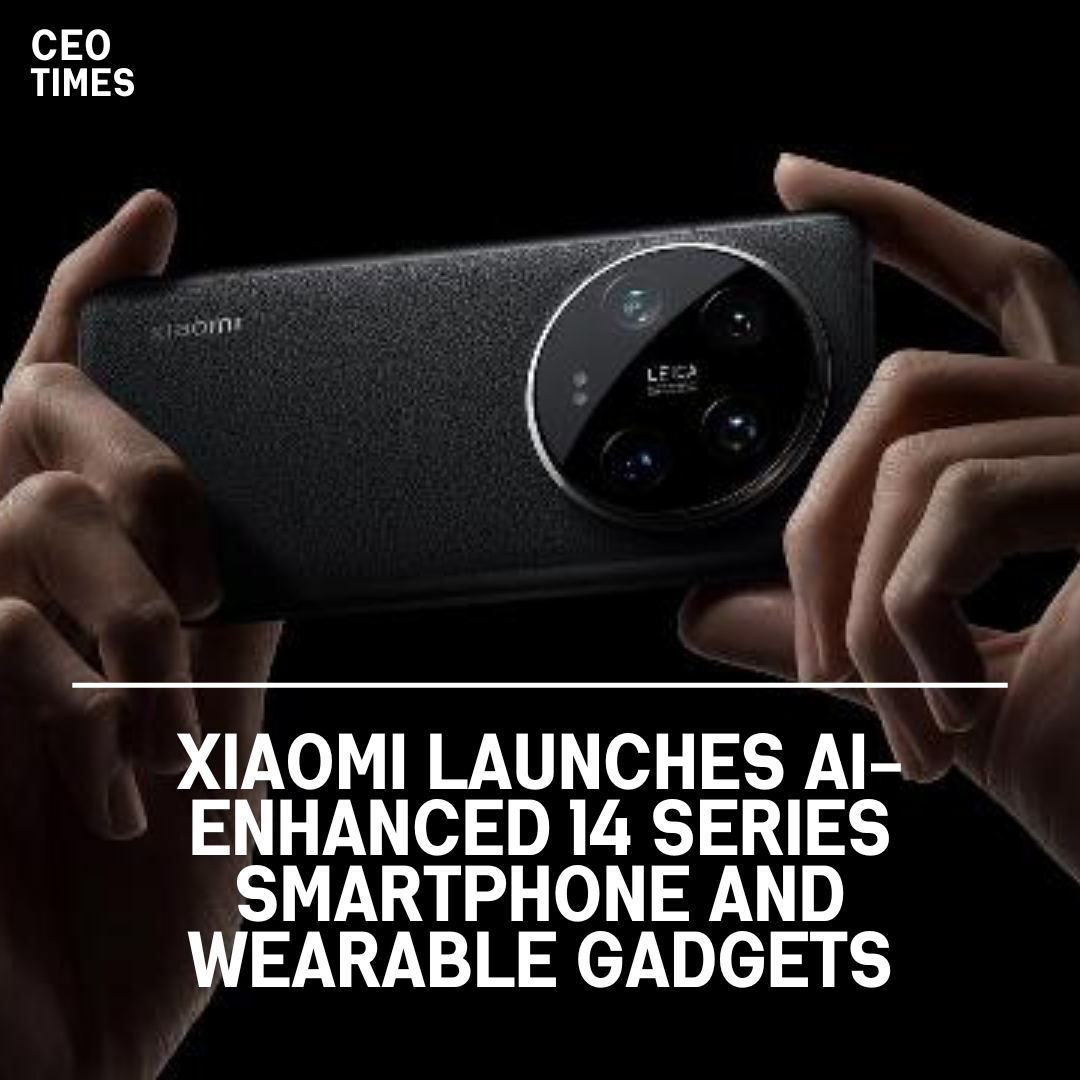 Xiaomi, unveiled the 14 Series, which is AI-enhanced and focused on photography.