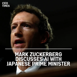 Mark Zuckerberg met with Japanese PM Fumio Kishida to address artificial intelligence challenges.