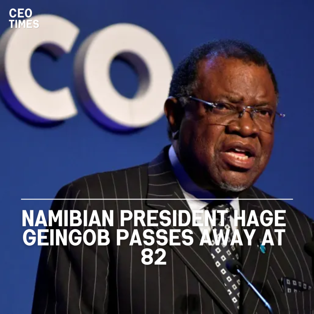 Namibian President Hage Geingob Passes Away At 82 - CEO Times Magazine