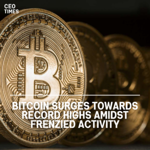 Bitcoin is set to post its largest monthly increase in over three years, fueled by a spike in cash inflows