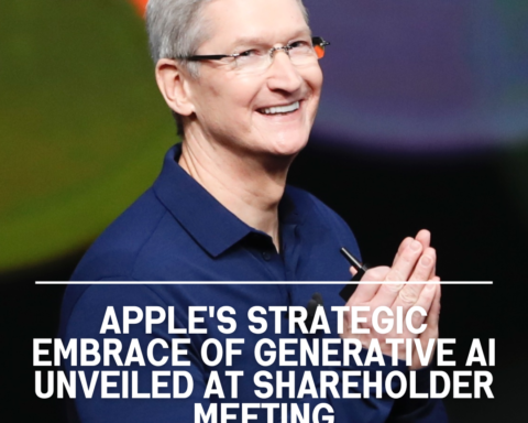 CEO Tim Cook disclosed the company's ambitions to give more information about its use of generative AI.