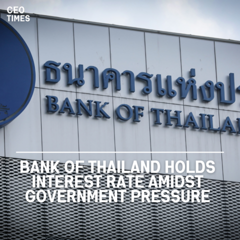 The Bank of Thailand decided to keep its key interest rate unchanged for the second straight meeting.