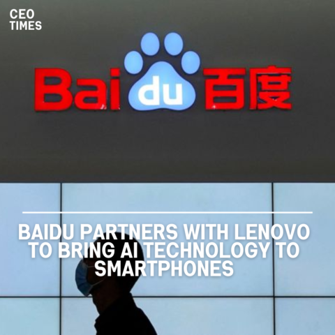 Baidu has teamed with Lenovo to incorporate its generative AI technology, Ernie's LLM, inside Lenovo devices.