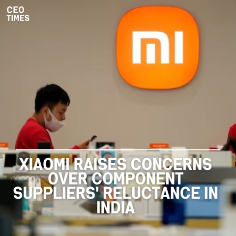 Xiaomi has expressed its concerns to New Delhi about the reluctance of smartphone component suppliers to establish operations in India.