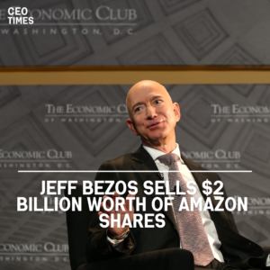 Jeff Bezos has sold nearly 12 million shares of the online retail and cloud services behemoth for over $2 billion.