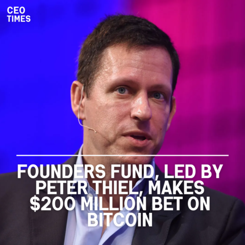 Founders Fund, the firm founded by entrepreneur Peter Thiel, has apparently returned to the cryptocurrency markets.