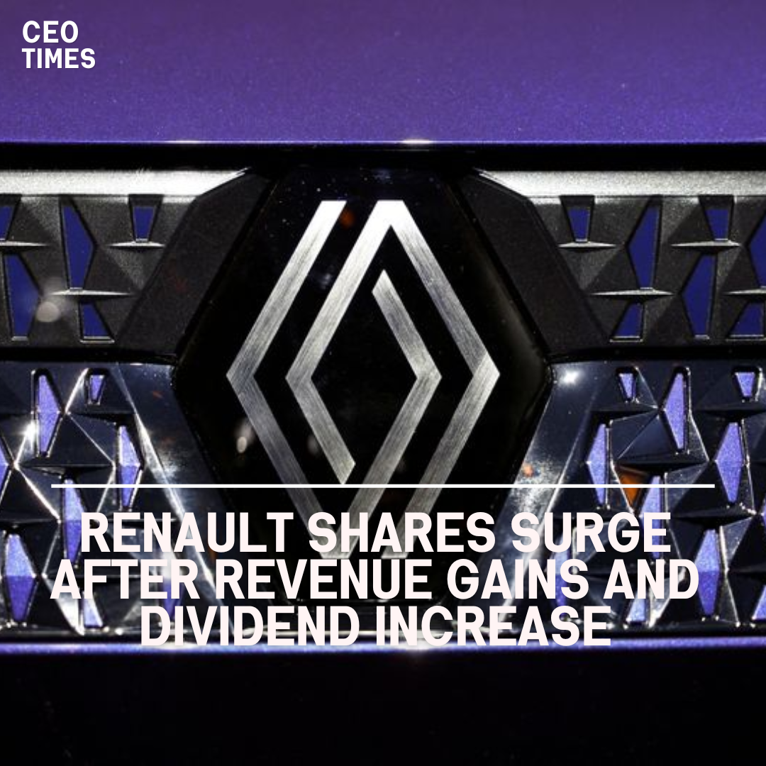 Renault shares got a rise on the Tradegate platform following the release of the French automaker's 2023 financial results.