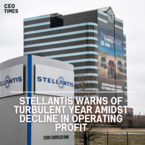 Stellantis released a cautious remark, predicting a difficult year ahead following a 10% fall.