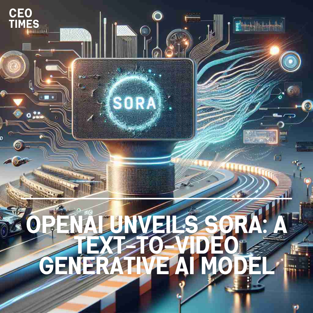 OpenAI debuts Sora, a cutting-edge generative AI model that can convert written descriptions into video scenes.
