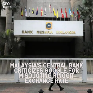 Bank Negara Malaysia (BNM) expressed concerns on Saturday about Google's misleading portrayal.