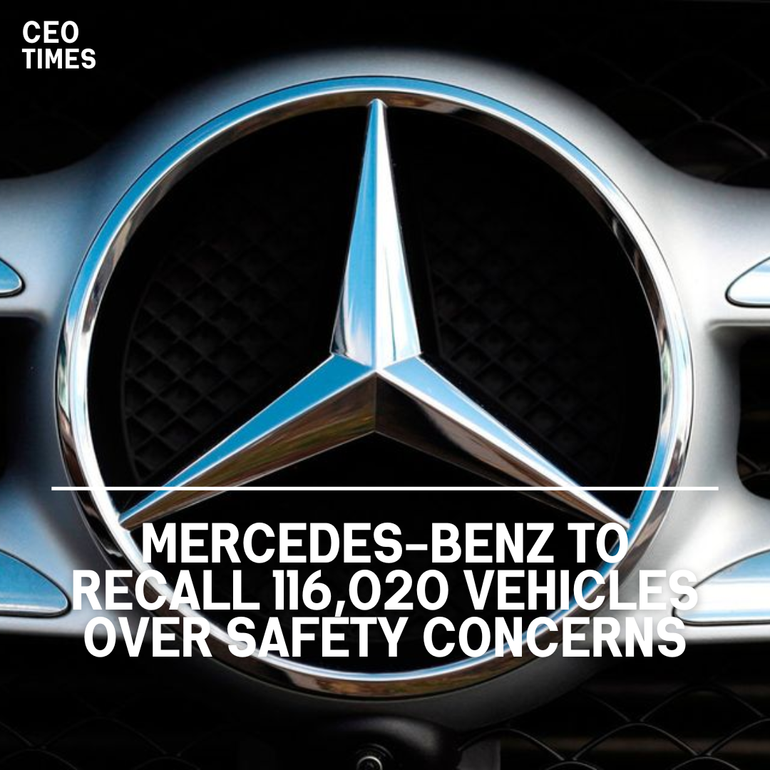 Mercedes-Benz has issued a recall for 116,020 vehicles due to an incorrectly secured 48-volt ground connection.