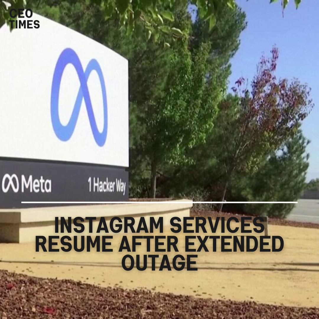 Instagram, has resumed regular operations for the majority of its users after a three-hour breakdown.
