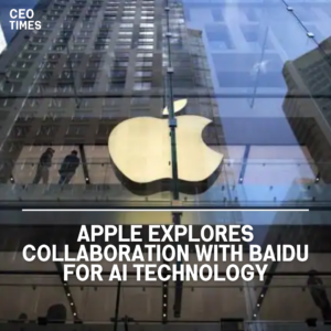 Apple has begun exploratory negotiations with Baidu, examining the integration of Baidu generative AI technologies.