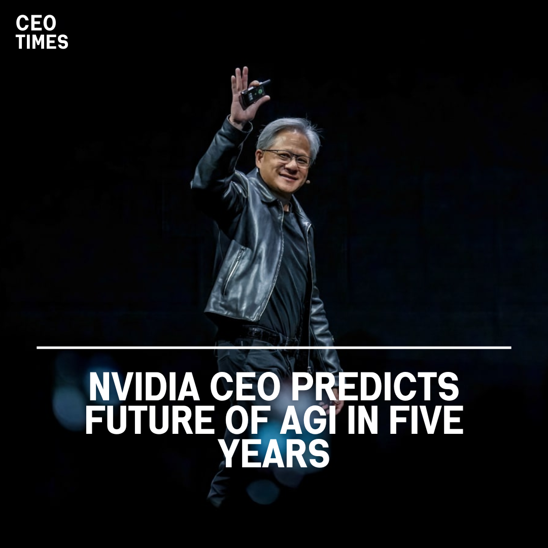 Nvidia CEO Jensen Huang recently suggested that AGI may come within the next five years.