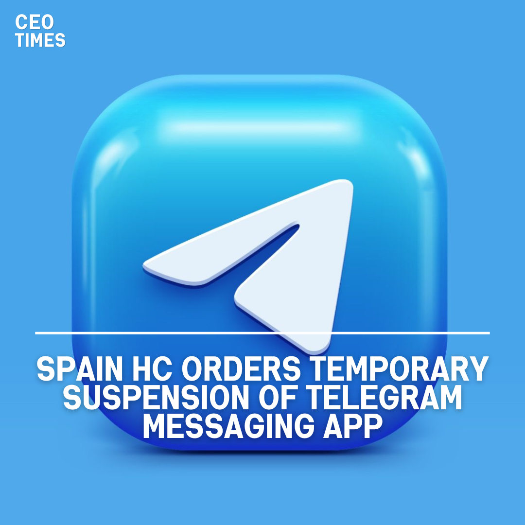 The Spain High Court has ordered a temporary suspension of Telegram's services in the nation.