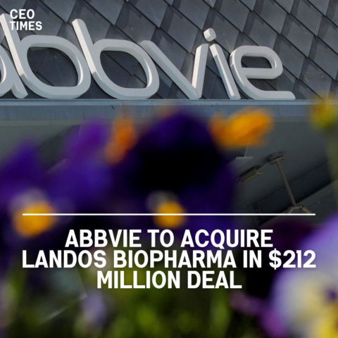 AbbVie will buy medication developer Landos Biopharma for up to $212 million as the Humira producer tries to extend its line