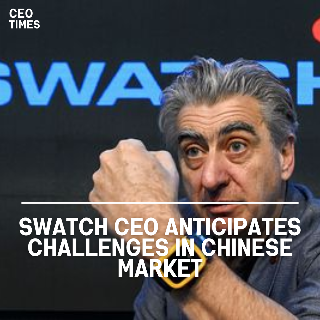 Swatch Group's CEO, Nick Hayek, has expressed concerns about the Chinese market, citing consumer hesitancy.