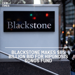 Blackstone has submitted a prospective offer to acquire Hipgnosis Songs Fund for around $1.5 billion.