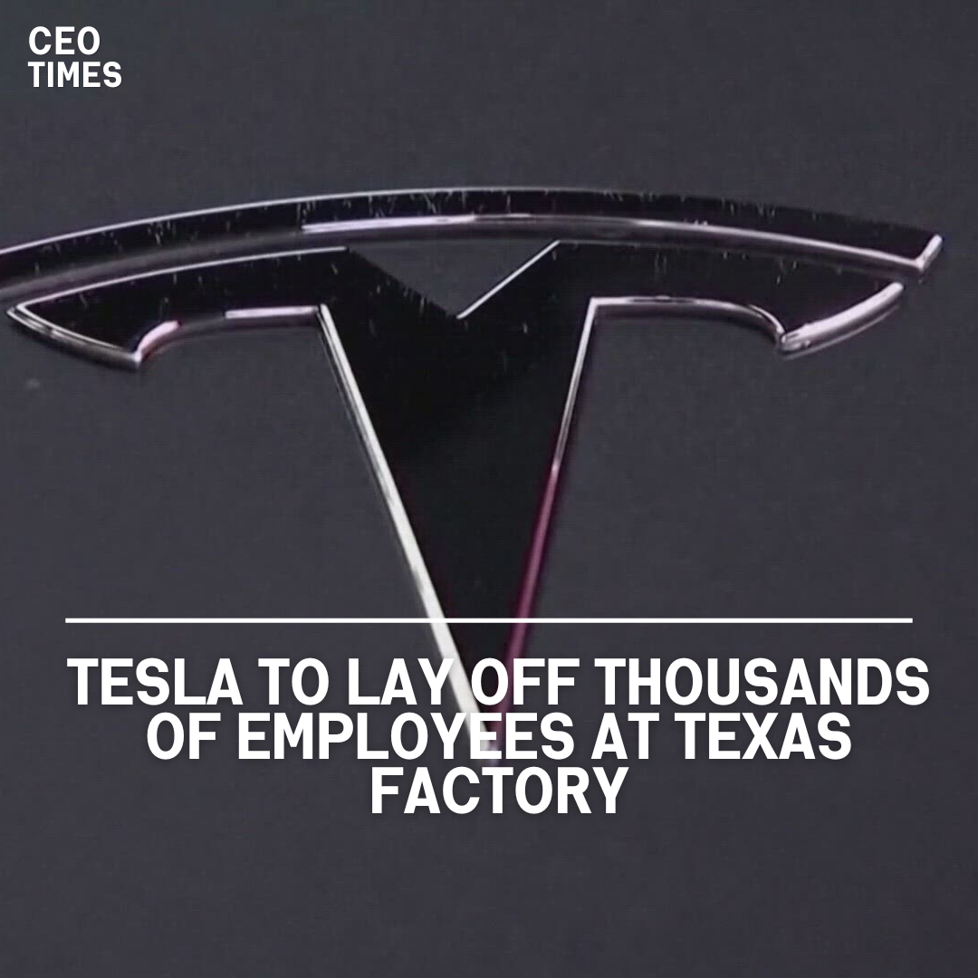 Tesla, the electric vehicle manufacturer, has announced intentions to lay off 2,688 people at its Texas manufacturing.