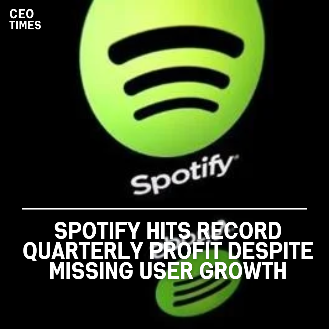Spotify sets a record by breaking 1 billion euros in quarterly gross profit for the first time, thanks to cost-cutting measures.