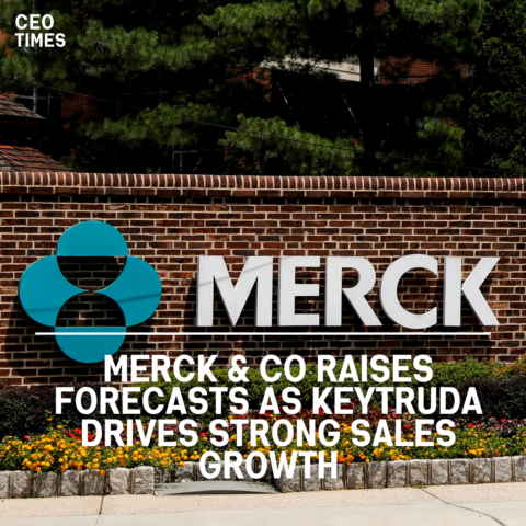 Merck & Co. has increased its annual profit and revenue expectations, boosted by strong sales of its Keytruda.