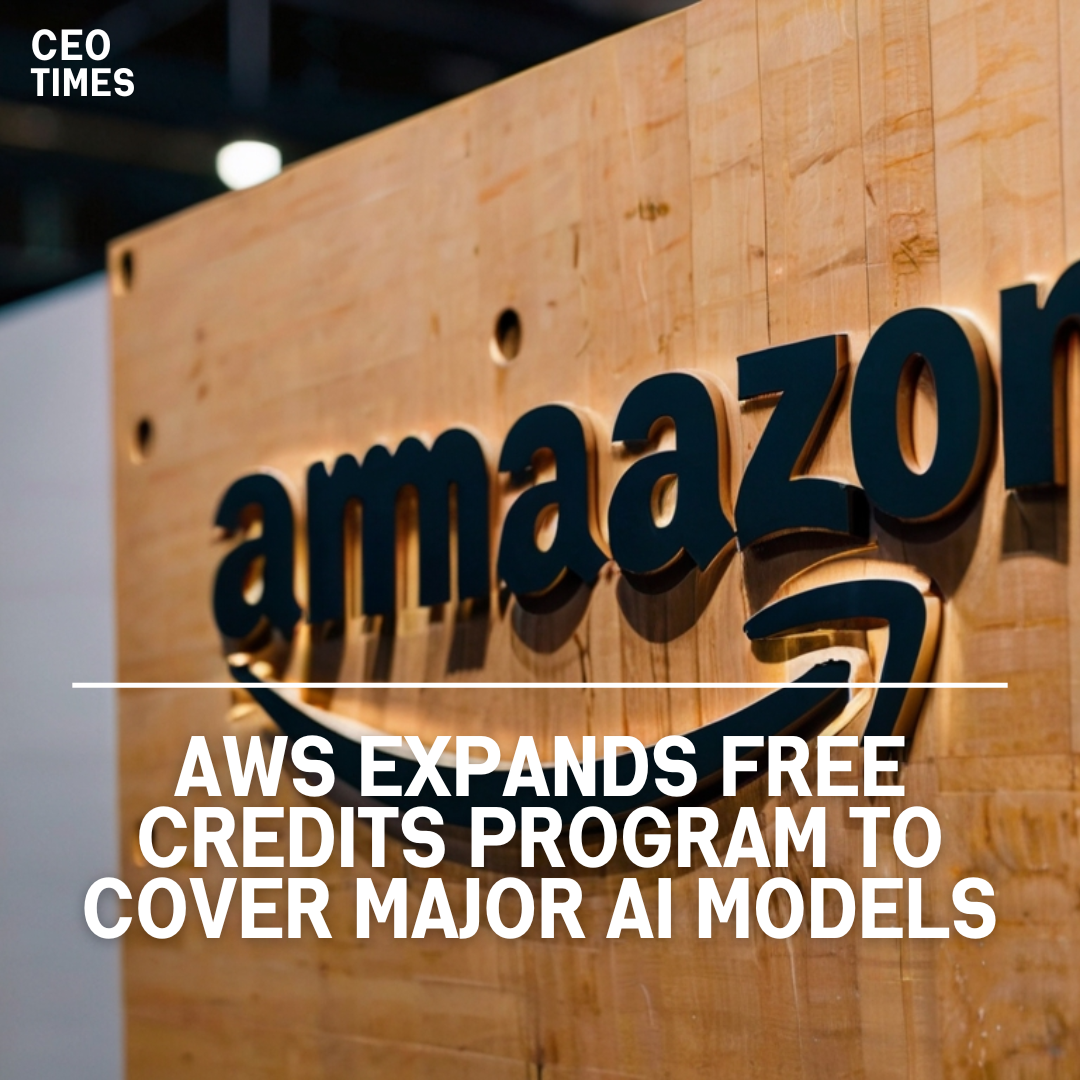 AWS has expanded its free credits programme for startups to cover the costs associated with big AI models.