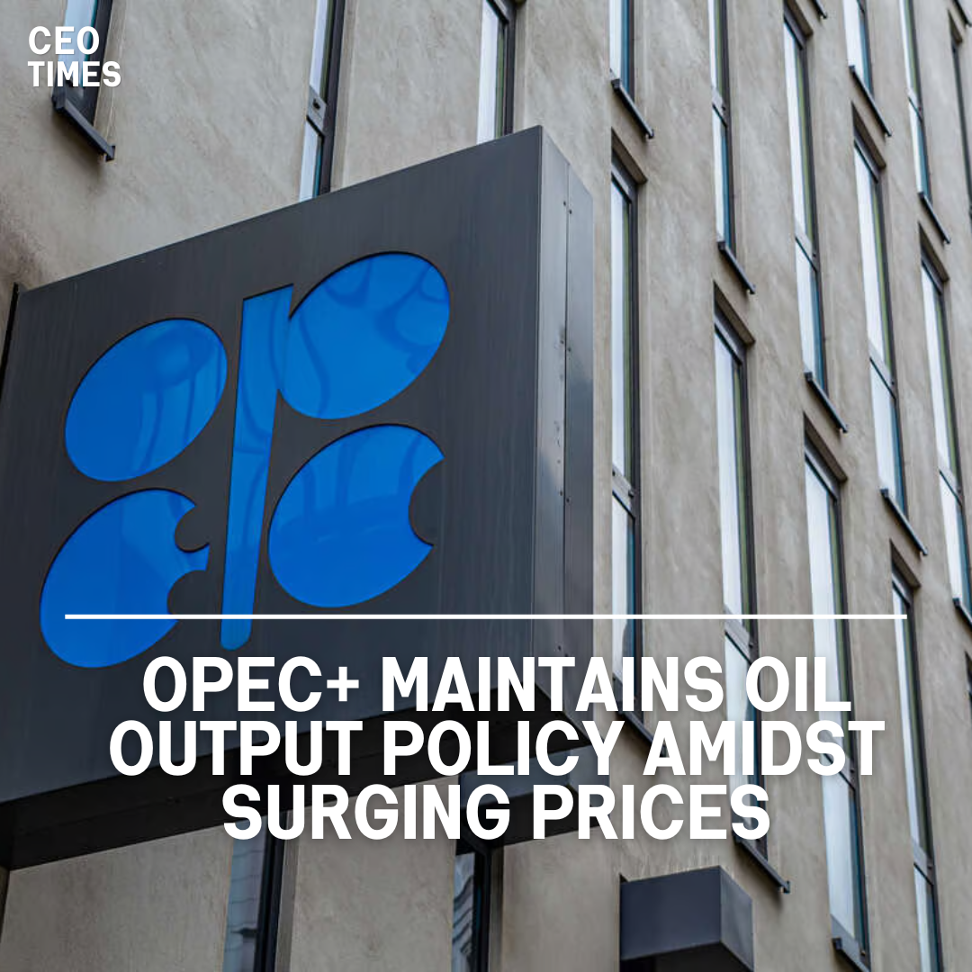 A recent gathering of key ministers from OPEC+ opted to maintain the oil production policy unchanged.