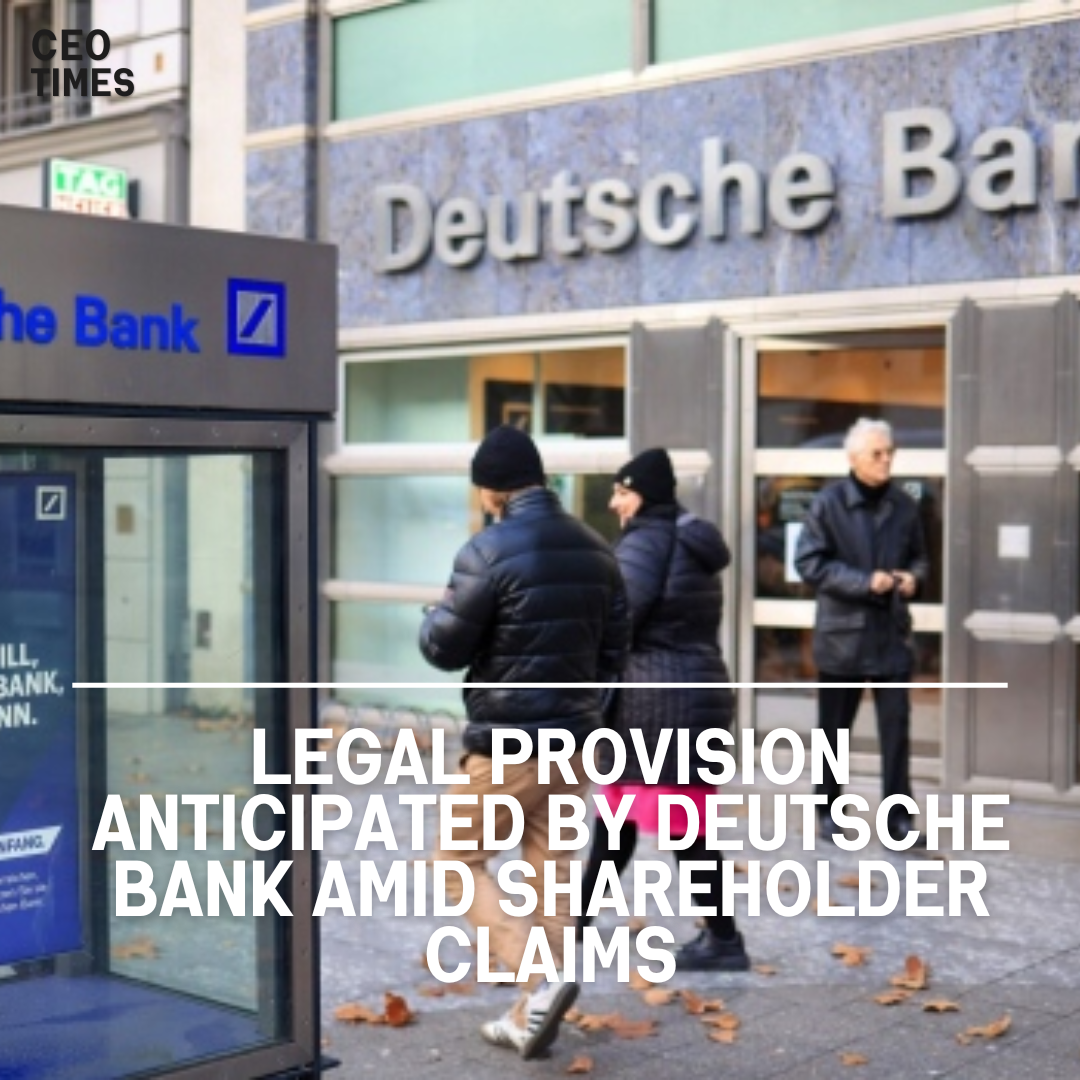 Deutsche Bank has announced that it anticipates being affected by a law provision in the second quarter 2024.