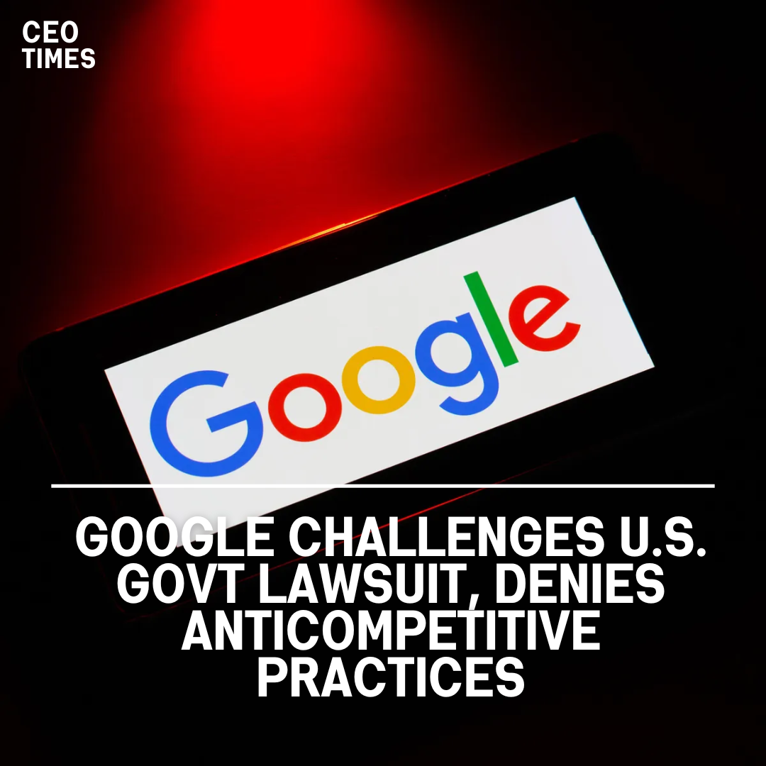 Google has submitted a motion seeking a federal court in Virginia to dismiss the US government's antitrust lawsuit.