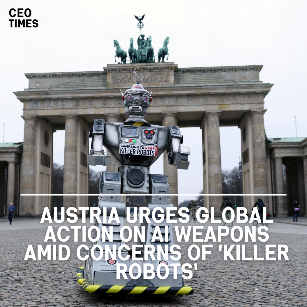 Austria issued a clarion plea on Monday for increased measures to control the use of AI in weapons systems.