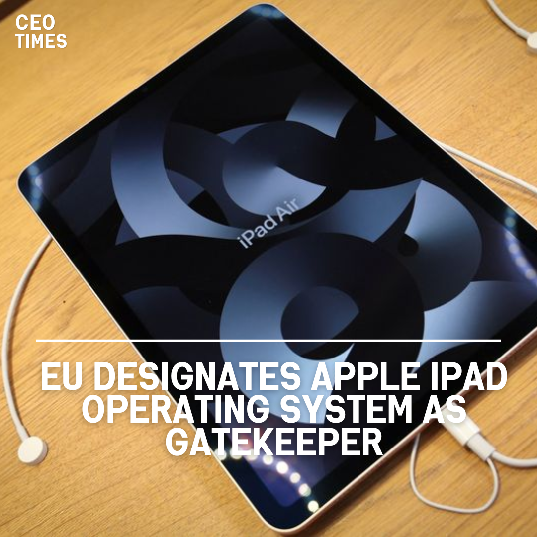 In an important milestone under the DMA, the European Union has designated Apple's iPad operating system as a gatekeeper.