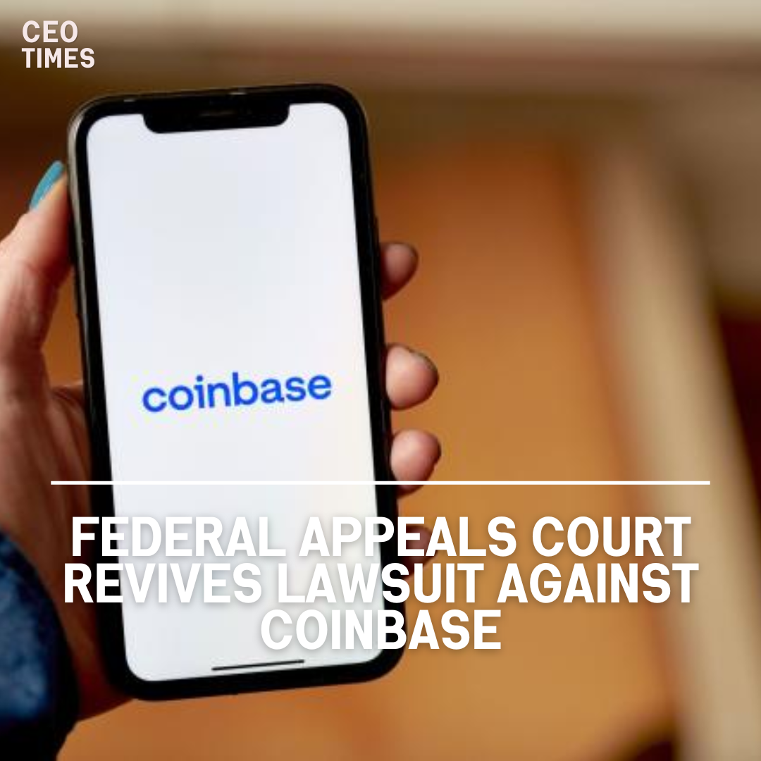 A federal appeals court has renewed a case against Coinbase brought by clients who accuse the exchange.