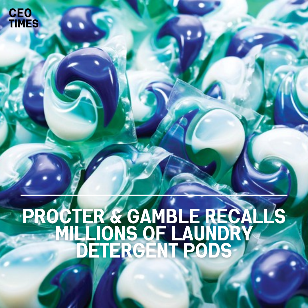 Procter & Gamble has announced a voluntary recall of 8.2 million faulty packages of laundry detergent pods in the United States.