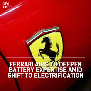 Ferrari is stepping up its efforts to improve its battery cell proficiency, which is an important part of its shift to EV.